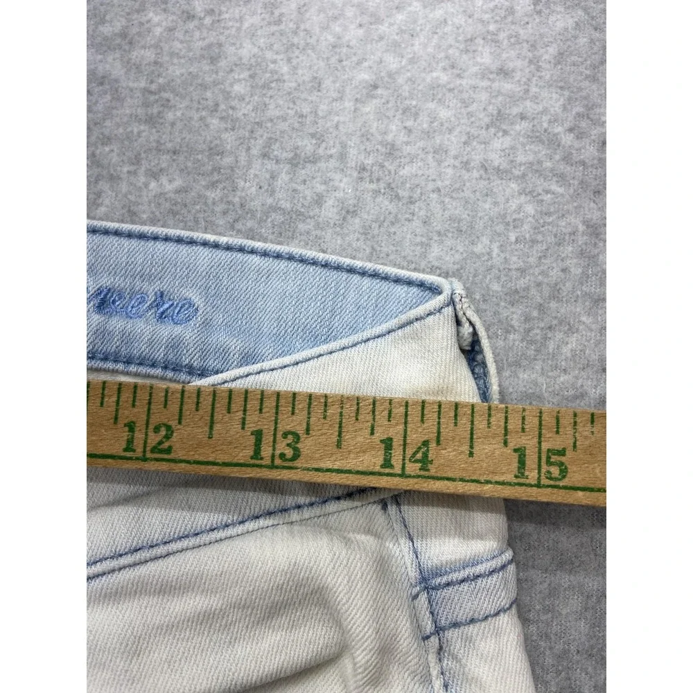 7 For All Mankind Gwenevere Jeans Womens 28 Light Wash Skinny Stretch Denim USA
